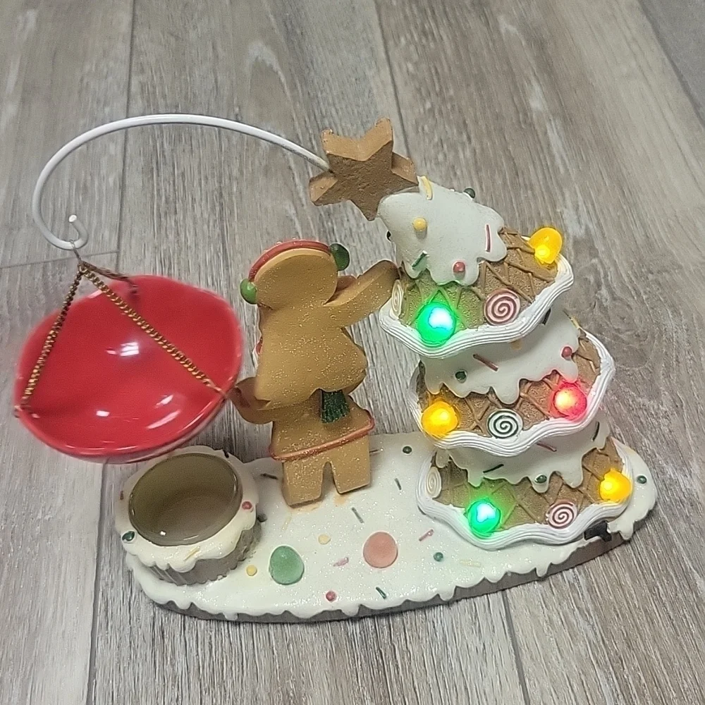 Yankee Candle Light Up Gingerbread and Christmas Tree Wax Melt